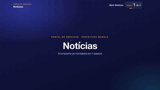 Tutorial: Notícias